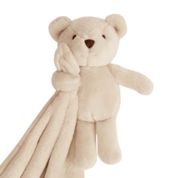 🧸 UnHide Lil' Marsh Beige Bear Everywear Blanket™ Lovey ~ NWT - Picture 5 of 11